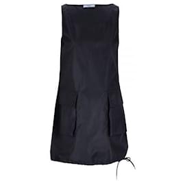 Prada Minivestido de Re-Nylon con doble bolsillo