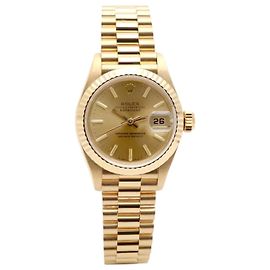 Rolex Lady Gold Datejust Small Index