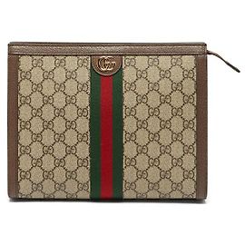 Gucci Clutch GG Ophidia Supreme Canvas