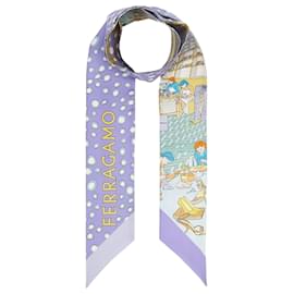 Sciarpa di seta da donna - Salvatore Ferragamo