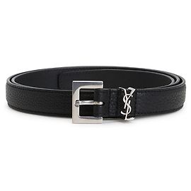 Saint Laurent Cintura Monogram da uomo