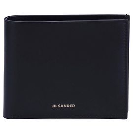 Jil Sander Black Pocket Wallet Logo