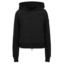 Moncler Mix Steppjacke aus Baumwolle für Damen