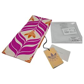 Foulard bandana in seta Adidas BIG FIORAS - Gucci