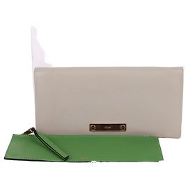 Chloé Pochette da donna Marshmallow Gray Gold