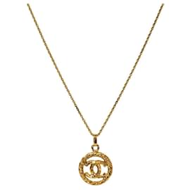 Collar Round CC Dorado - Chanel