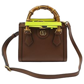 Gucci GG Marmont Bamboo Diana Mini Schultertasche