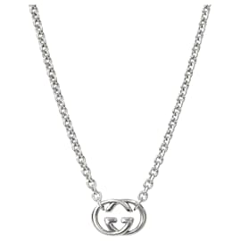 Gucci Collar de plata entrelazado
