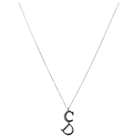 Collana Verticale CD Argento - Dior