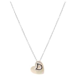Collana in argento con cuore in madreperla - Dior