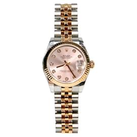 Rolex Kombination Diamant Datejust Automatik-Uhr