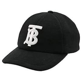 Burberry Casquette de baseball en coton avec logo
