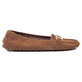 Louis Vuitton Driving-Loafer aus Wildleder