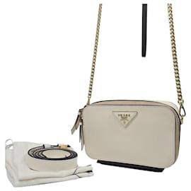 Borsa cintura con catena Odette in Saffiano - Prada