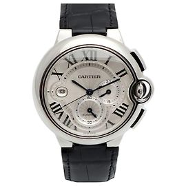 Cartier Relógio Cronógrafo Ballon Bleu Masculino XL em Aço