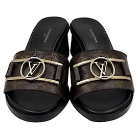 Mule Monogram Lock It Monogram - Louis Vuitton