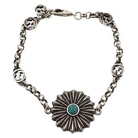Gucci Bracciale in argento fiore