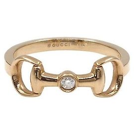 Gucci Horsebit Diamond Ring