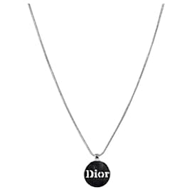 Silberhalskette mit Münze - Dior