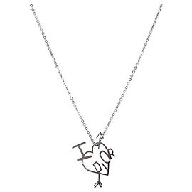 Dior Collana Cupid Heart in argento