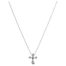 Tiffany & Co Collana con Croce in Argento