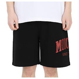 Pantaloncini in cotone da uomo Moncler (Nero)