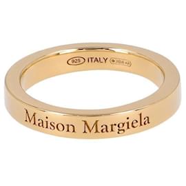 Maison Martin Margiela Engraved Logo Silver Ring