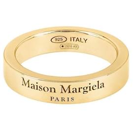 Anello in argento con logo inciso - Maison Martin Margiela