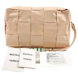 Bottega Veneta Pochette con tracolla da viaggio Intrecciato