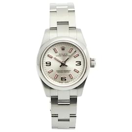 Rolex Orologio Oyster Perpetual Pink Index da donna in acciaio