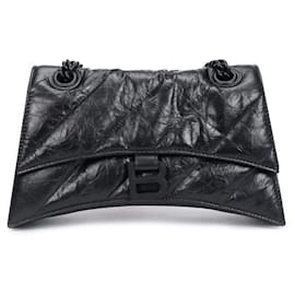 Borsa a catena Small Quilt Crush - Balenciaga