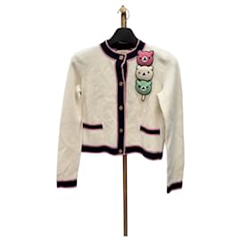 Bear Seidenstrickjacke XS - Gucci