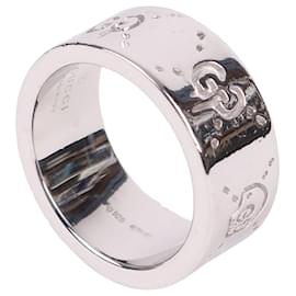 Anello Ghost con motivo GG Taglia Silver - Gucci