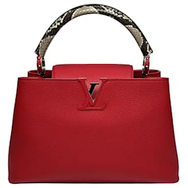 Capucines MM Handtasche Rot - Louis Vuitton