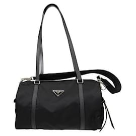 Borsa duffle in pelle Saffiano - Prada