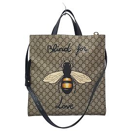 Gucci Borsa Tote a Spalla Supreme Supreme Bee