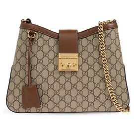 Gucci Borsa a tracolla Padlock GG Medium timbro: KHNKG
