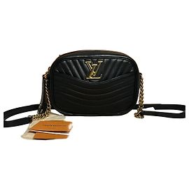 Louis Vuitton Borsa a tracolla New Wave Camera Bag Nero Oro