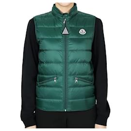 Chaleco ligero de plumón Moncler Kids Gui (Verde) (Puesto por adultos)