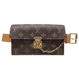 Louis Vuitton Monogramm Gürteltasche mit Goldkette