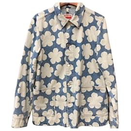 Kenzo Denim Field Jacket KENJO Nigo Flower Dot