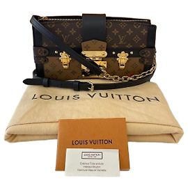 Louis Vuitton Borsa a tracolla Monogram Reverse Malletage Trunk
