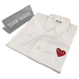 Gucci Camicia con bottoni Comme des Garçons Kids Heart White