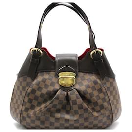 Louis Vuitton Borsa a tracolla Sistina GM in tela Damier Ebène