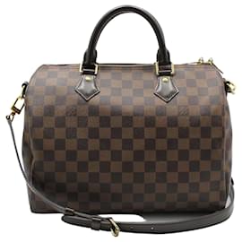 Louis Vuitton Damier Ebene New Bandoulière Speedy Shoulder Bag