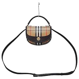 Mini borsa tote Highland a tracolla - Burberry