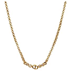 Dior Collar Cubic CD Gold