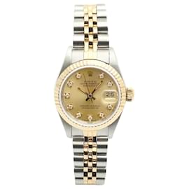 Rolex Datejust Small Ladies' Combi Aftersetting Diamond Uhr