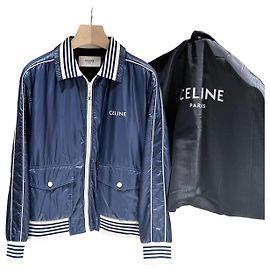 Céline Leichte Nylon-Bomberjacke