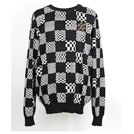 Distorted Damier Strickpullover XL - Louis Vuitton